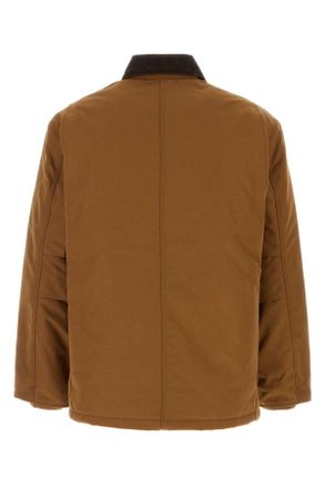 Carhartt Work in Progress Mens Arctic Jacket Brown Cotton