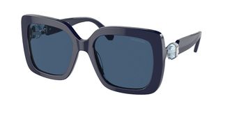 Swarovski SK6001 100455 Womens Sunglasses Blue Size 55