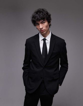 Mango Blazer nero in coordinato