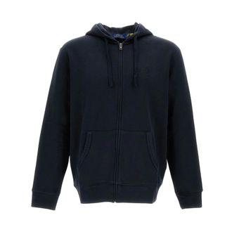 Polo Ralph Lauren Zip-throughs, male, Black, XL, Zip-through Hoodie