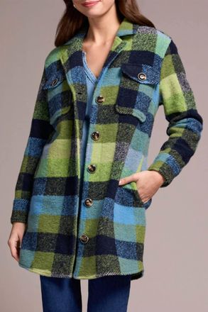 Tribal Notch Collar Jacket In Nightfall