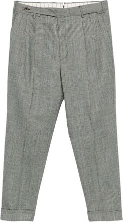 Pantaloni Torino Pantaloni Carrot In Lana Check-Uomo