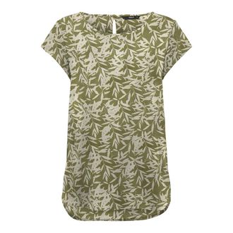 Only Bedrukte blouse met korte mouwen