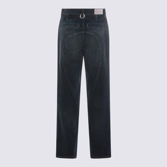 Aya Muse Womens Jeans Vintage Black Cotton