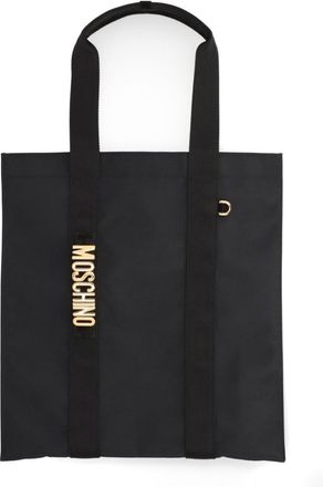 Moschino Black Carry Me Large Tote