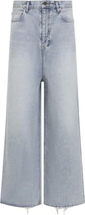 Balenciaga Baggy Jeans - Dames - Loose Fit Jeans - Blauw - W26 - Katoen - Jeans
