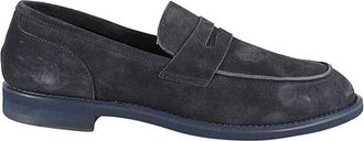 Seboy&acute;s Classic Moccasin - Heren - Loafers - Blauw - 41 1/2 EU - Su&egrave;de - Schoenen