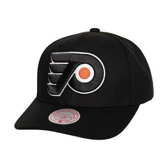 Mitchell & Ness Mens Mitchell & Ness Black Philadelphia Flyers Team Ground Pro Adjustable Hat at Nordstrom