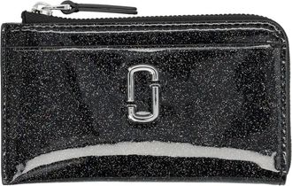 Marc Jacobs Wallets & Cardholders, female, Black, Size: ONE SIZE Black Top Zip Multi Wallet