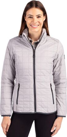 Cutter & Buck Rainier PrimaLoft Womens Eco Insulated Full Zip Puffer Jacket