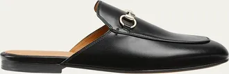 Gucci Princetown Leather Mules