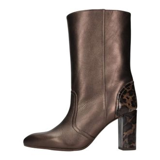 Chie Mihara Leren enkellaarsjes - Dames - Schoenen - Bruin - Maat: 37 EU Leer