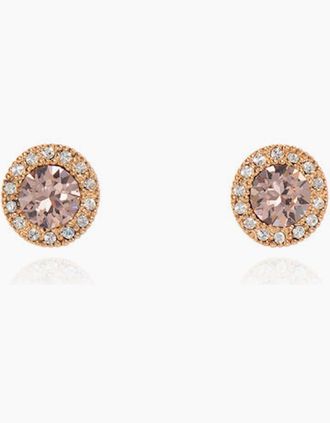 Cachet London Womens Cachet London Chikle Vintage Rose Gold Earrings