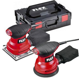 Flex Juego De 2 Lijadoras Xs 713 + Ms 713 En L-boxx - 900234