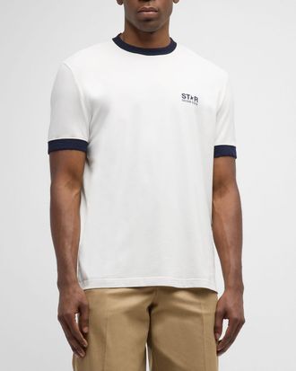 Golden Goose Mens Star Logo T-Shirt