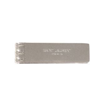 Saint Laurent Silver Metal Money Clip (Pre-Owned)