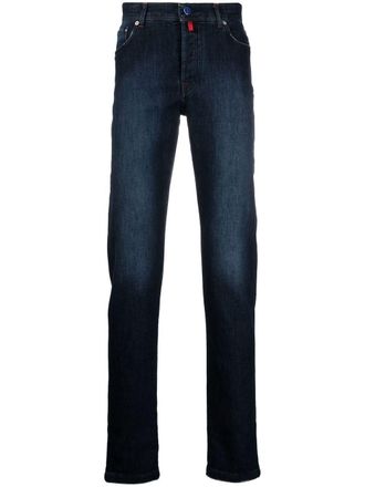 Kiton Straight jeans - Blauw