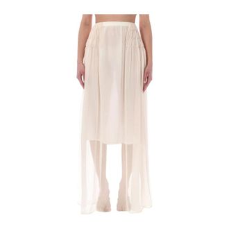 Dries Van Noten Mujer, Faldas, Beige, Talla: M