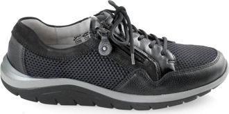 Waldl&auml;ufer Womens Wish Sneaker In Black