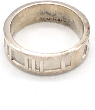 Tiffany & Co. Atlas Ring, SV92Womens, 4.Womensg, US Size Womens 5 (Pre-Owned)