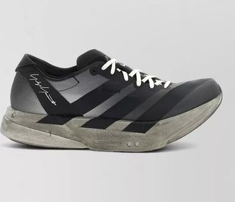 Yohji Yamamoto striped low-top sneakers