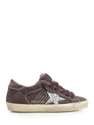 Golden Goose Super Star Suede Sneakers Grey