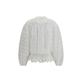 Isabel Marant Womens White Polyester Blouse