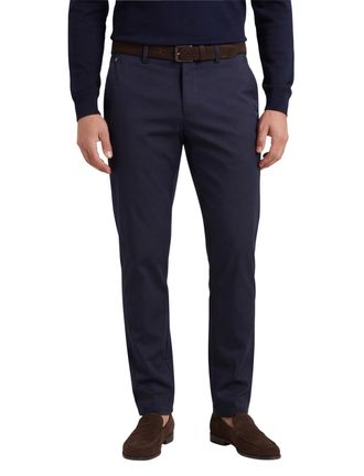 Gardeur Pantalon Tonic donkerblauw katoen chino