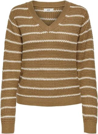 Jacqueline de Yong Mujer, Jerseys, Marr&oacute;n, Talla: L