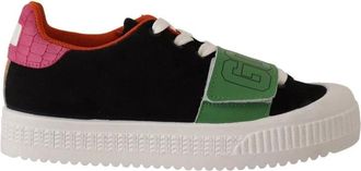 GCDS Kleurrijke lage sneakers - Dames - Sneakers - Veelkleurig - 38 EU - Su&egrave;de - Schoenen