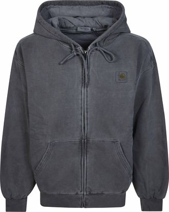Carhartt Work in Progress Relaxed-Fit Vintage Zip-Up Hoodie
