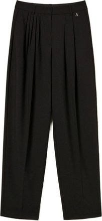 Twinset Broeken, Dames, Zwart, M, Zwarte Broek voor Vrouwen