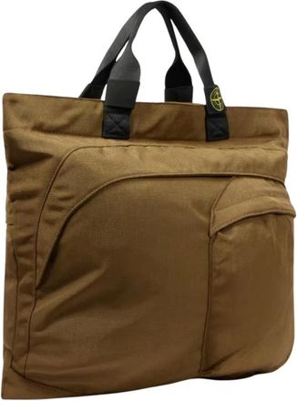 Stone Island Hombre, Bolsos, Marr&oacute;n, Talla: ONE Size