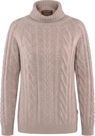 Moorer High Collar Jumper - female - Moorer - Cashmere Knitwear - Gray - XS - Knitwear