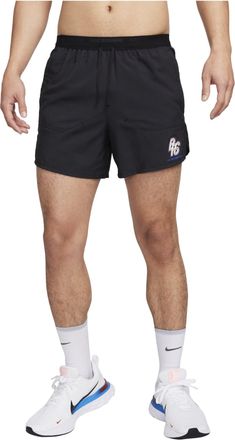 Nike Running Energy Stride 5 Brief-Lined Running Shorts Black FN3302-010