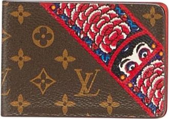 Louis Vuitton Pre-owned Wallets, female, Multicolor, Size: ONE SIZE Pre-owned Canvas Wallet