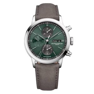 Baume & Mercier Classima Chronograph Automatic Green Dial Mens Watch M0A10783