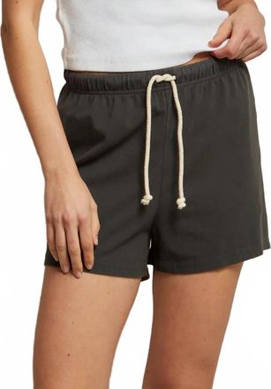 perfectwhitetee Jade Short In Vintage Black