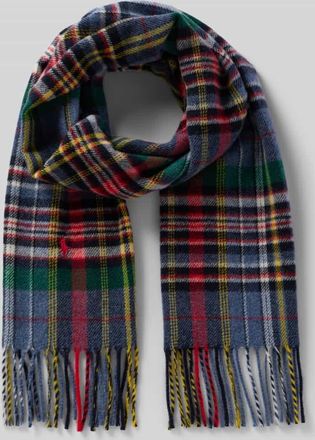 Polo Ralph Lauren Schal mit Label-Stitching in Royal, Größe 1