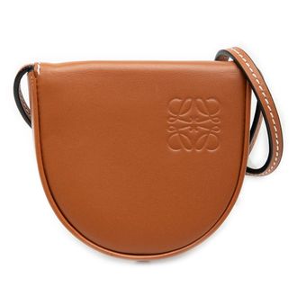 Loewe Tan Mini Soft Calfskin Heel Pouch