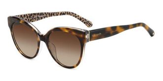 Kate Spade New York Aubriella/G/S Asian Fit 2VM/LA Womens Sunglasses Tortoiseshell Size 55