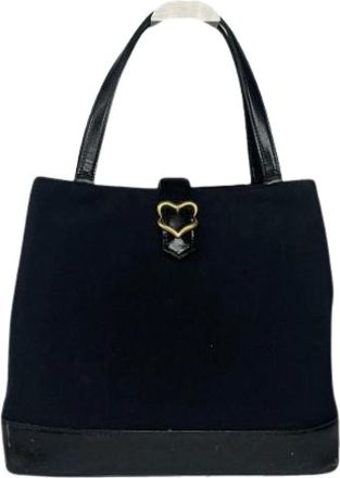 Saint Laurent Pre-owned Handbags, female, Black, Size: ONE SIZE Pre-owned Handbag
