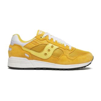 Saucony Sneakers, male, Yellow, Size: 7 US Yellow Low Top Sneakers