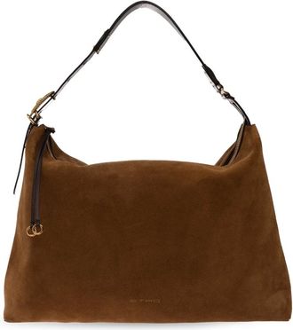 Etro Bolso Hobo L de Ante - Bags - Mujer - Marr&oacute;n - ONE SIZE