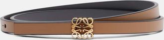 Loewe Anagram leather belt