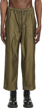 Comme Des Gar&ccedil;ons Drawstring Cotton Pants