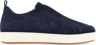Hogan Zapatillas Slip-On de Ante con Inspiraci&oacute;n Retro - Shoes - Hombre - Azul - 42 EU