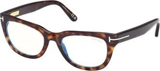 Tom Ford Ft 6066B 052 Optical Frame - Dames - Brillen - Bruin - 53 MM - Accessoires