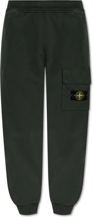 Stone Island Trainingsbroeken - Heren - Sweatpants - Groen - L - Katoen - Broeken