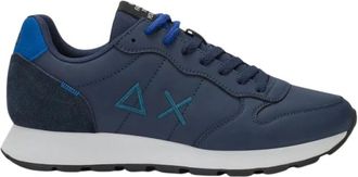 Sun 68 Tom Classic - Heren - Schoenen - Blauw - Maat: 45 EU Leer
